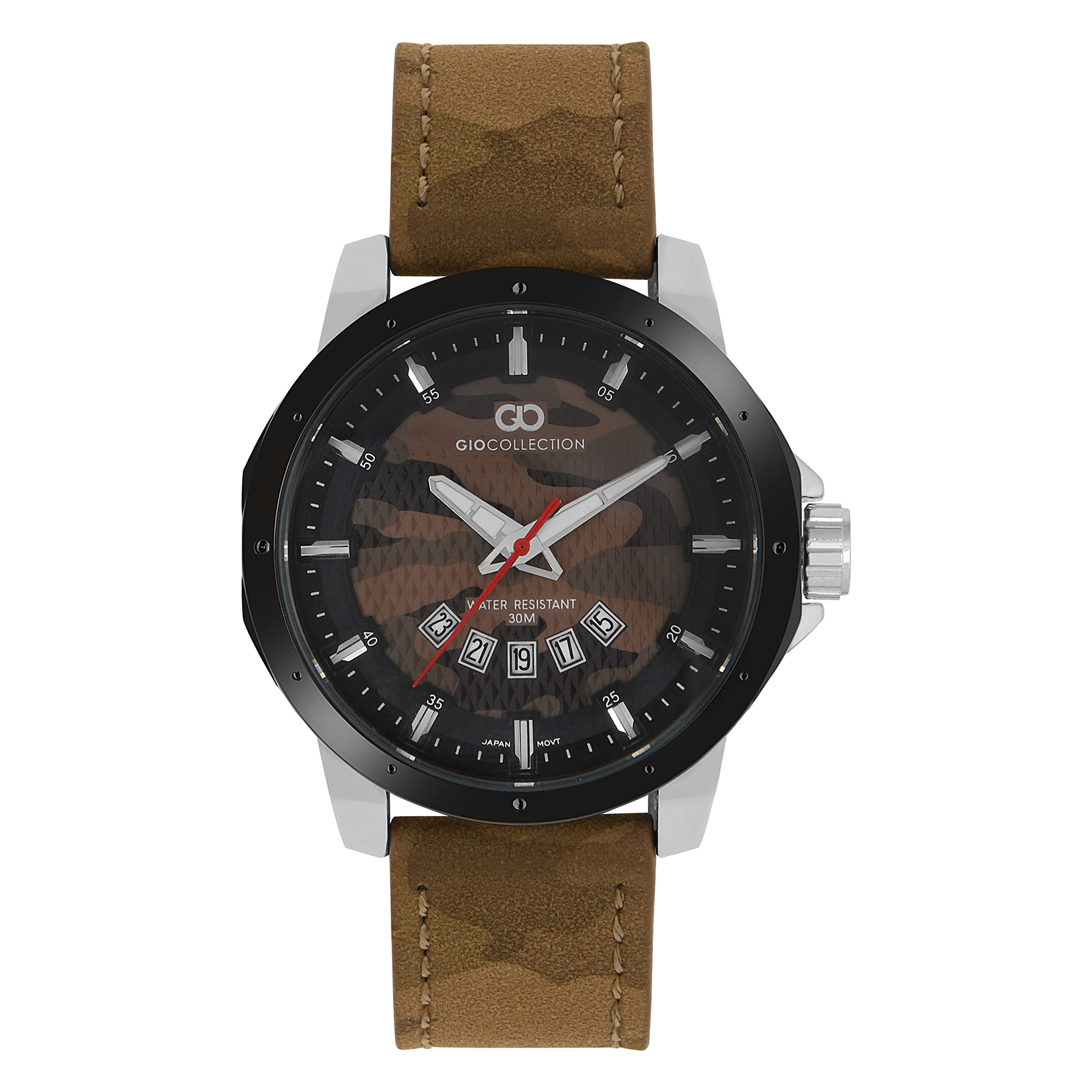 Gio Collection Brown Dial Analog Watch - G3032-33 (B09KGPZ4KX) Amazon Price History, Amazon Price Tracker