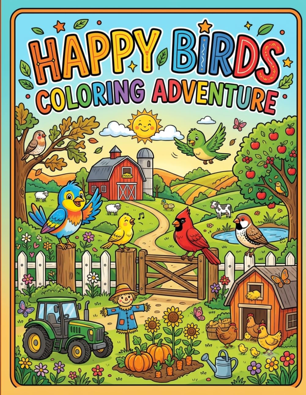 HAPPY BIRDS COLORING ADVENTURE