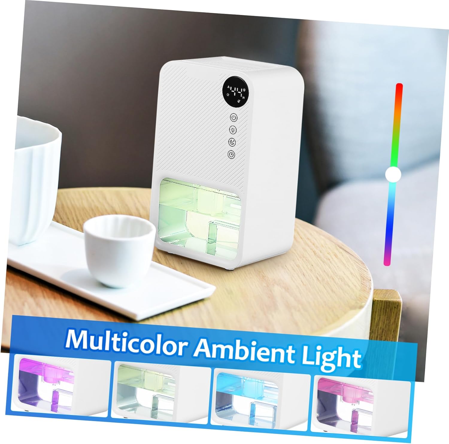 Small Space Dehumidifier for Bathroom Efficient Light Weight Led Lights