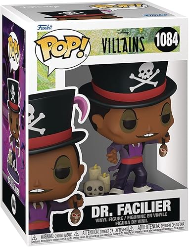 Miniatura 3 de POP Disney Villains - Figura de vinilo Doctor Facilier Funko (incluye funda protectora de caja compatible), multicolor, 3.75 pulgadas