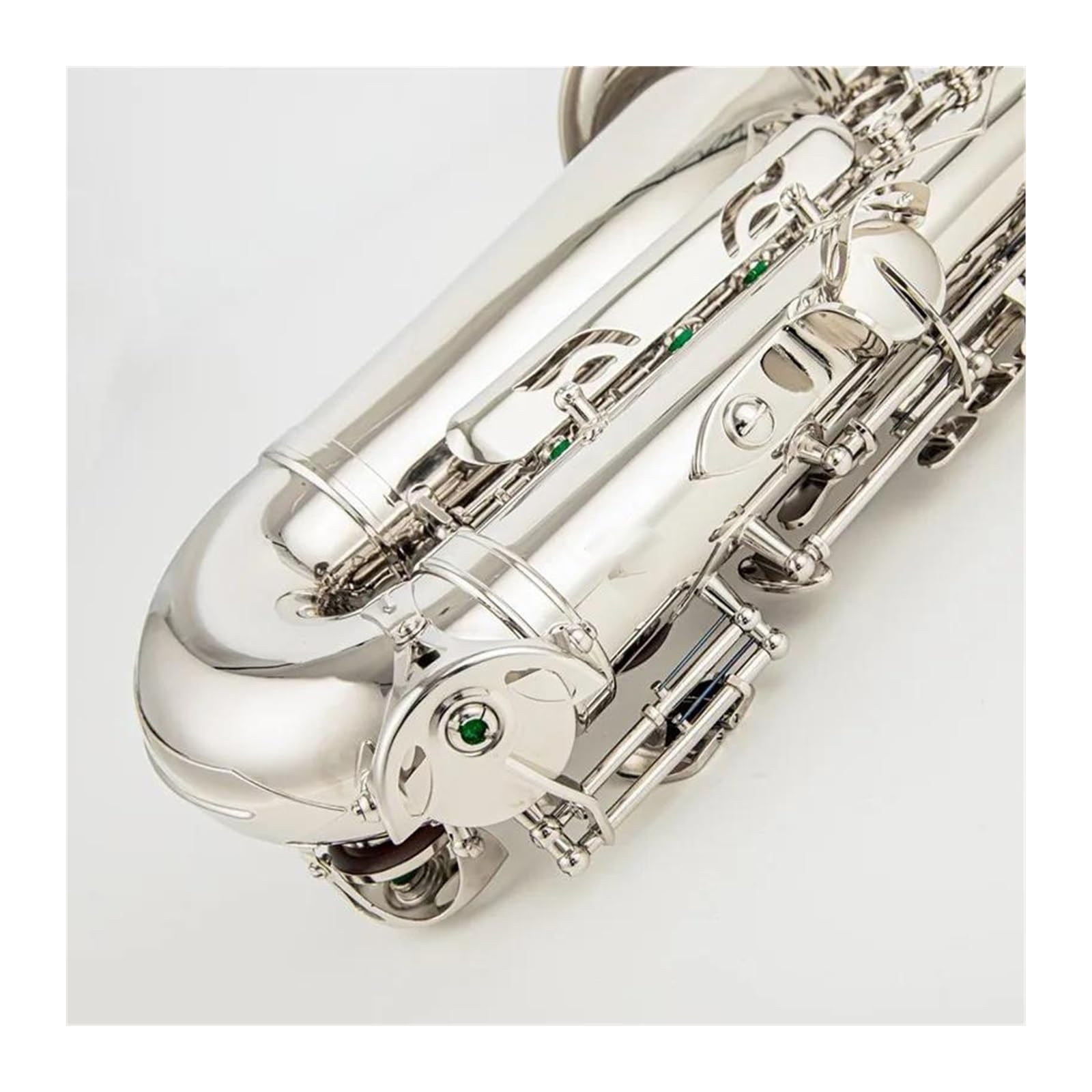 sassofono Sassofono contralto Drop E professionale Sassofono contralto con bocchino a fascia Ancia Aglet(Leather bag)