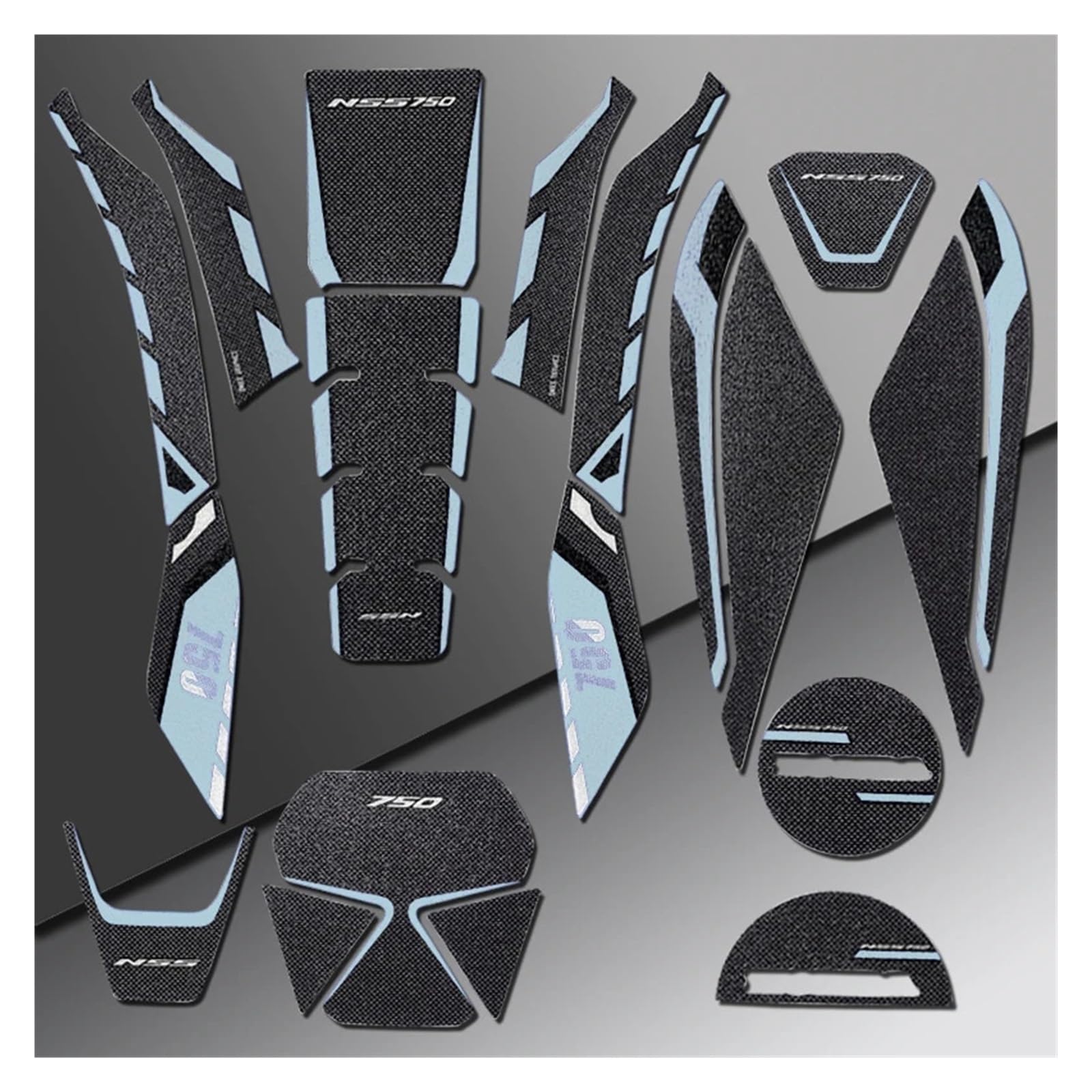 Motorcycle Gas Tank pad for Hond&a NSS 750 Forza FORZA750 NSS750 Motorcycle Decals Accessories Fuel Tank Decorative Protective Stickers