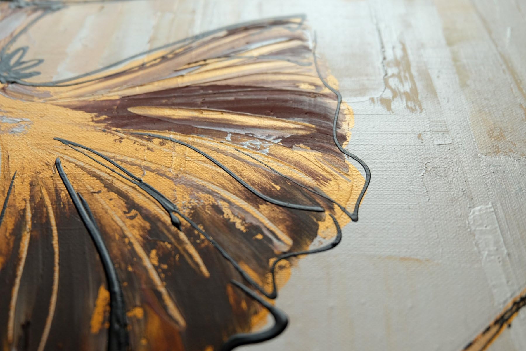 Monica Mirafiori I 120x60 cm I Tableau Peint à la Main I Modèles Tableau I Peintre Moderne I Tableaux Peintures I Toile sur Cadre en Bois
