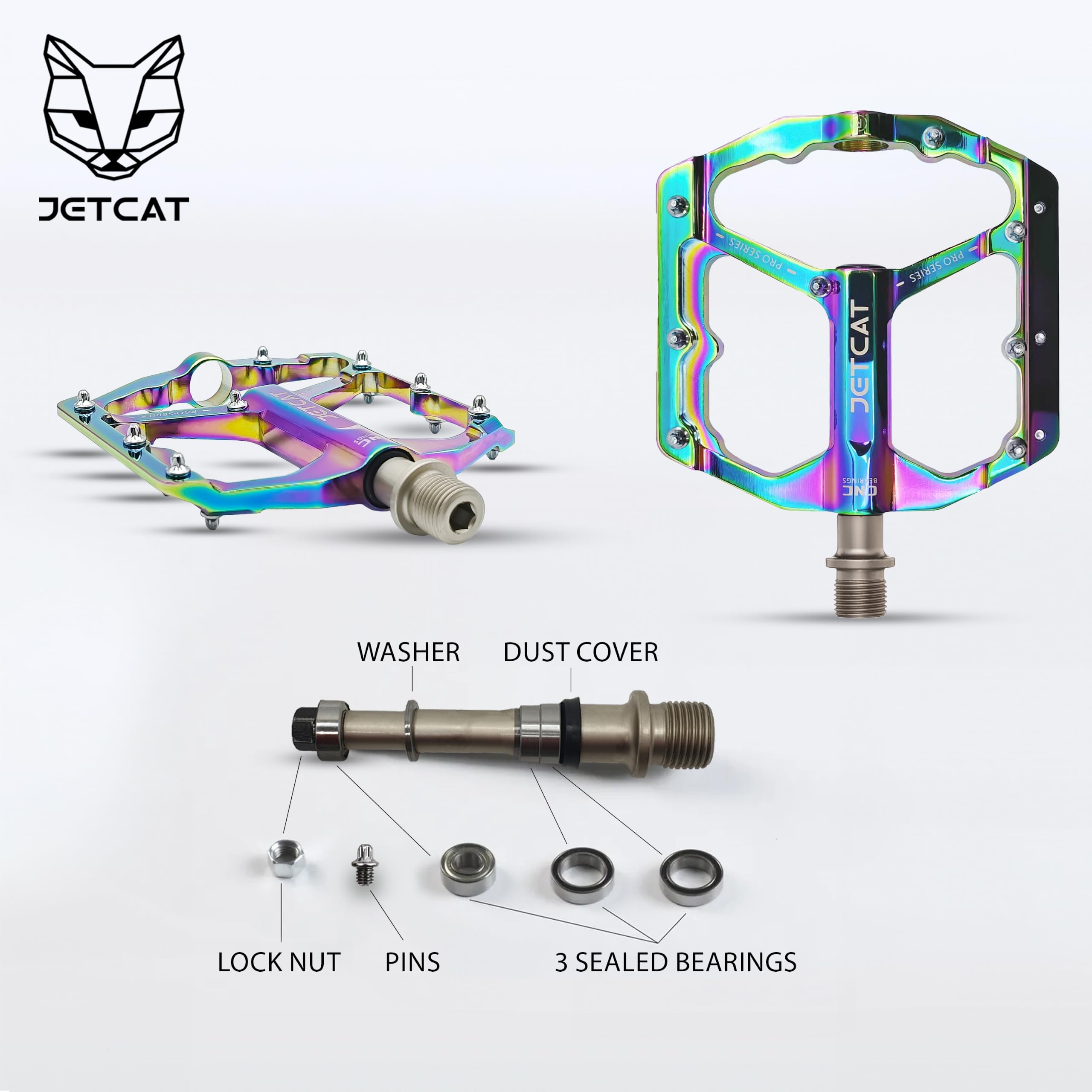 Pedales Planos para Bicicleta de montaña, Pedales Planos MTB, Pedales de Bicicleta, Pedales de Bicicleta de Carretera, Pedales de Bicicleta BMX, MTN, Piezas de Bicicleta de Carretera de Grava