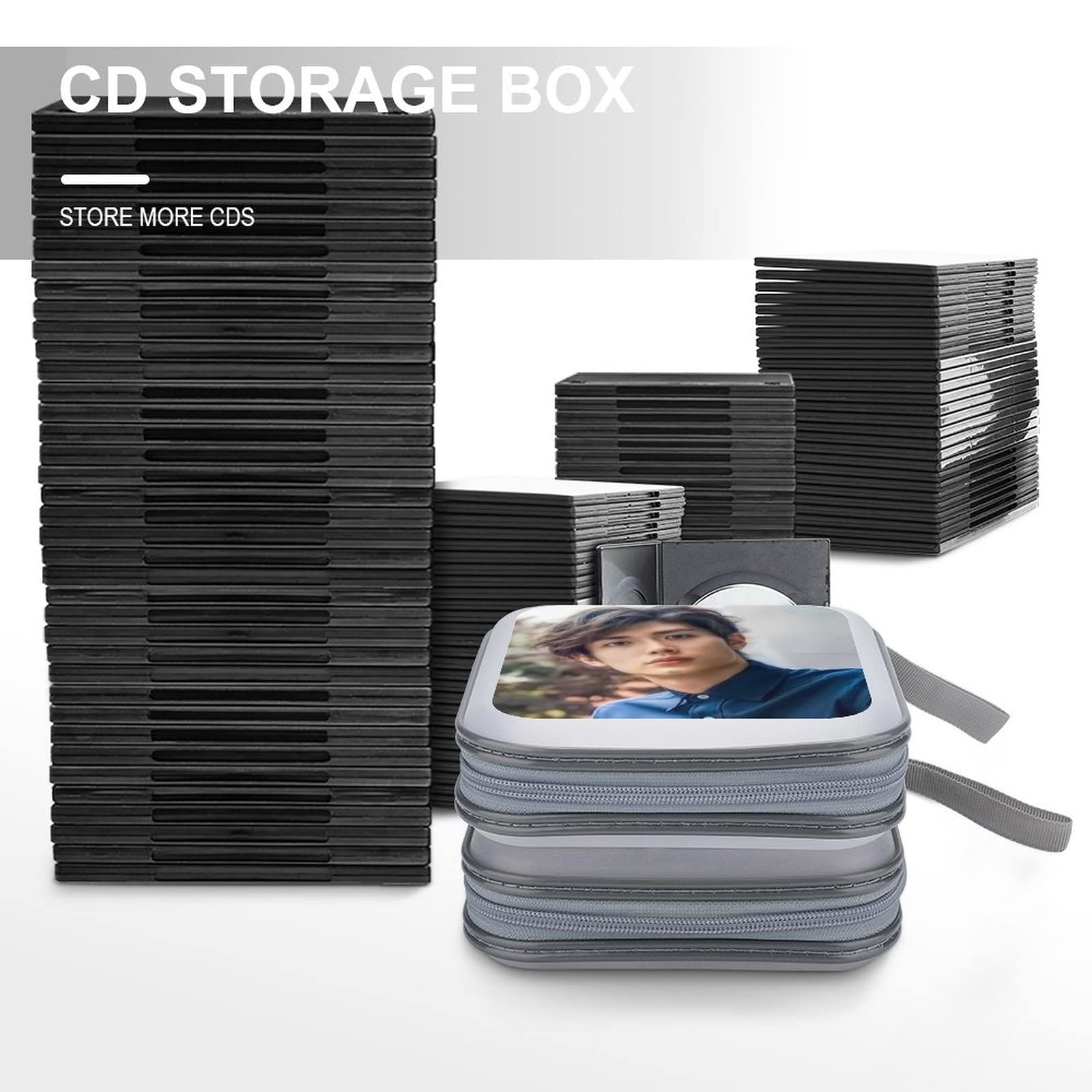 セピア色 モノクロ 三浦春馬 CD入れ DVDケース デザインポーチ 小物収納 セピア色 モノクロ 三浦春馬 CD入れ DVDケース デザインポーチ