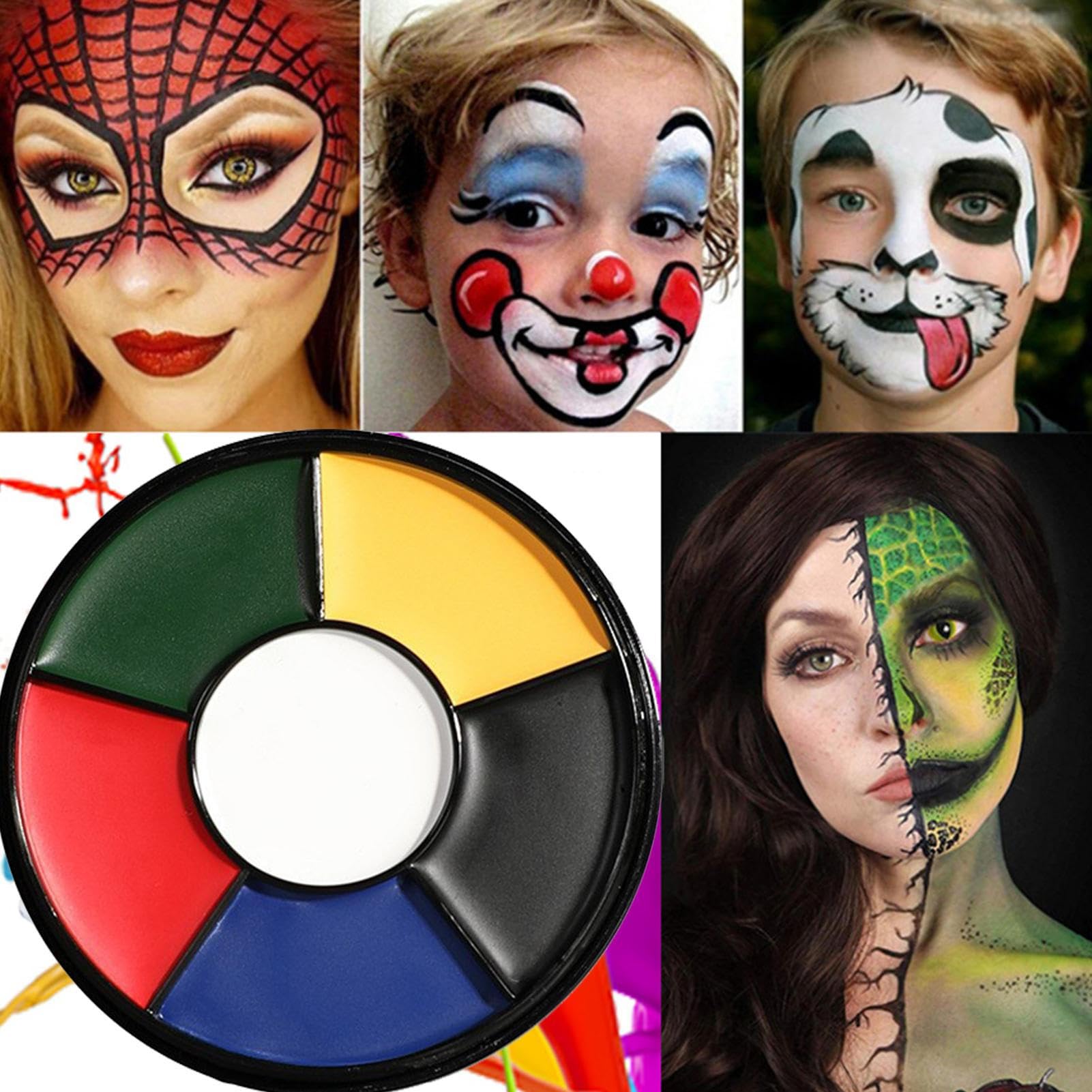 Amazon.co.jp: SAEYZ フェイスボディペイント - ペイントメイクアップ