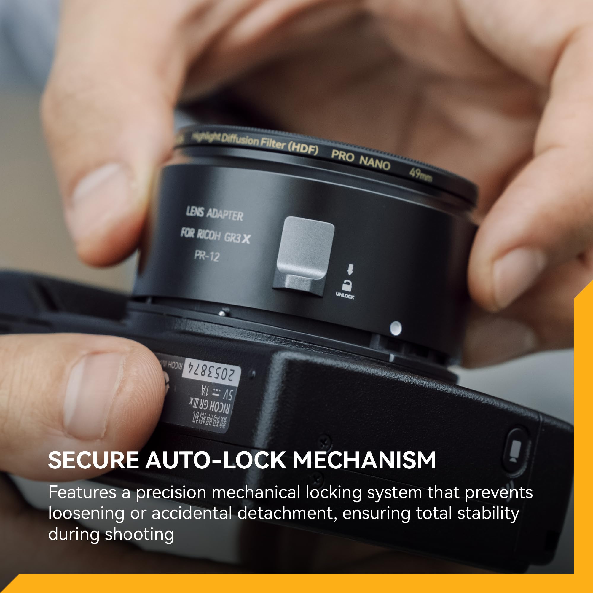 Amazon | NiSi RICOH GR IIIx用レンズアダプター PR-12 | カメラ用