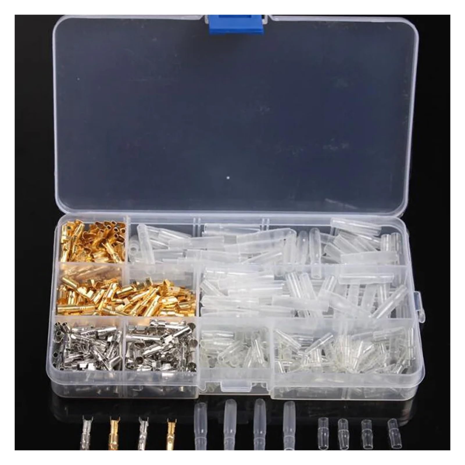 LTRAJUYNH 360 PCS cartridge cold pressing connection plug-in terminals with 360 cartridge heads in 3.9mm spring insert sheath