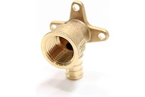 EFIELD Pex 1/2 Inch x 1/2 Inch Female NPT Threaded Drop-Ear Elbow...