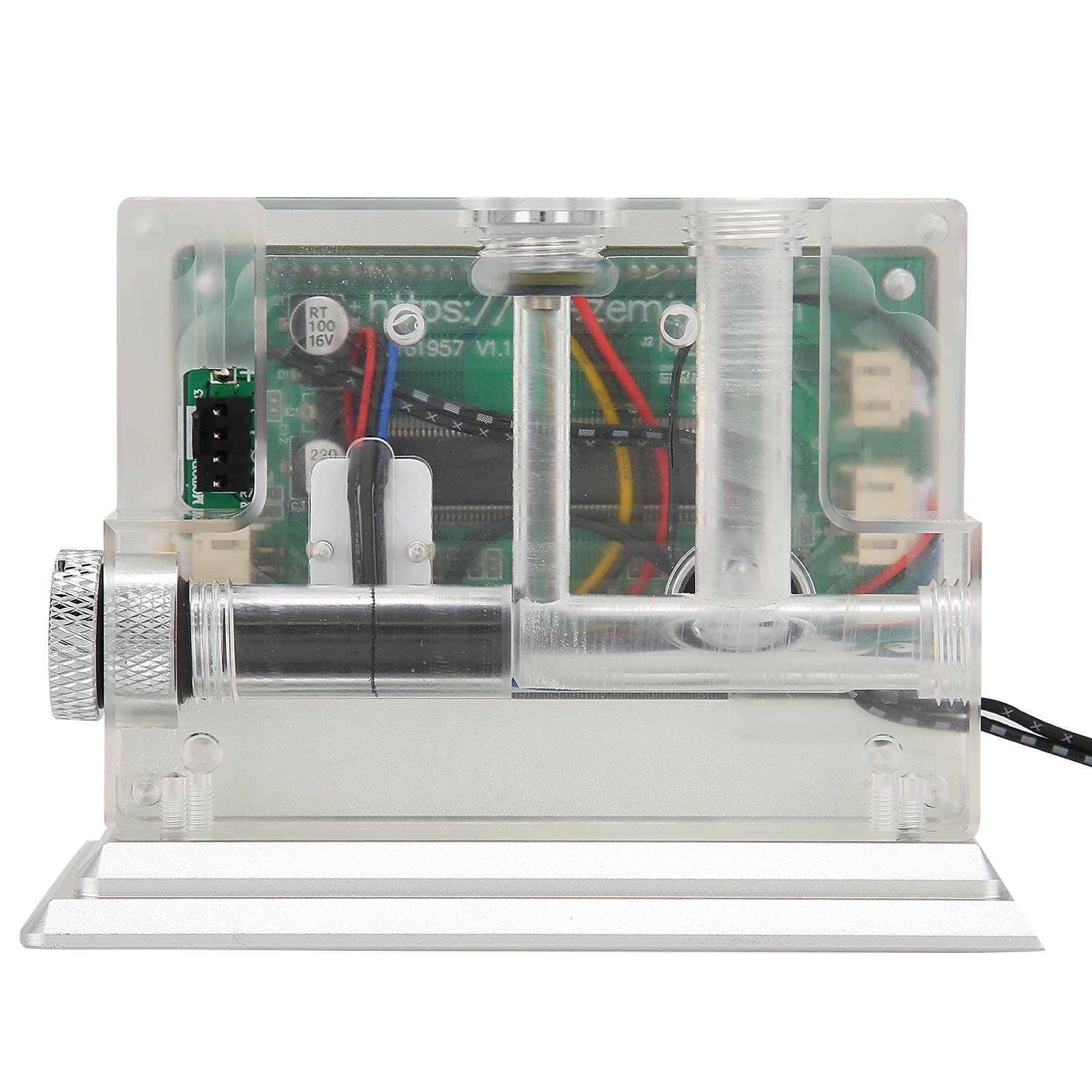 Monitor Intelligente del di Raffreddamento Ad Acqua LSJ-ZNRB Schermo di Visualizzazione Durevole Pompa 'acqua PWM per Appassionati di PC Lega di Alluminio + Materiale Acrilico