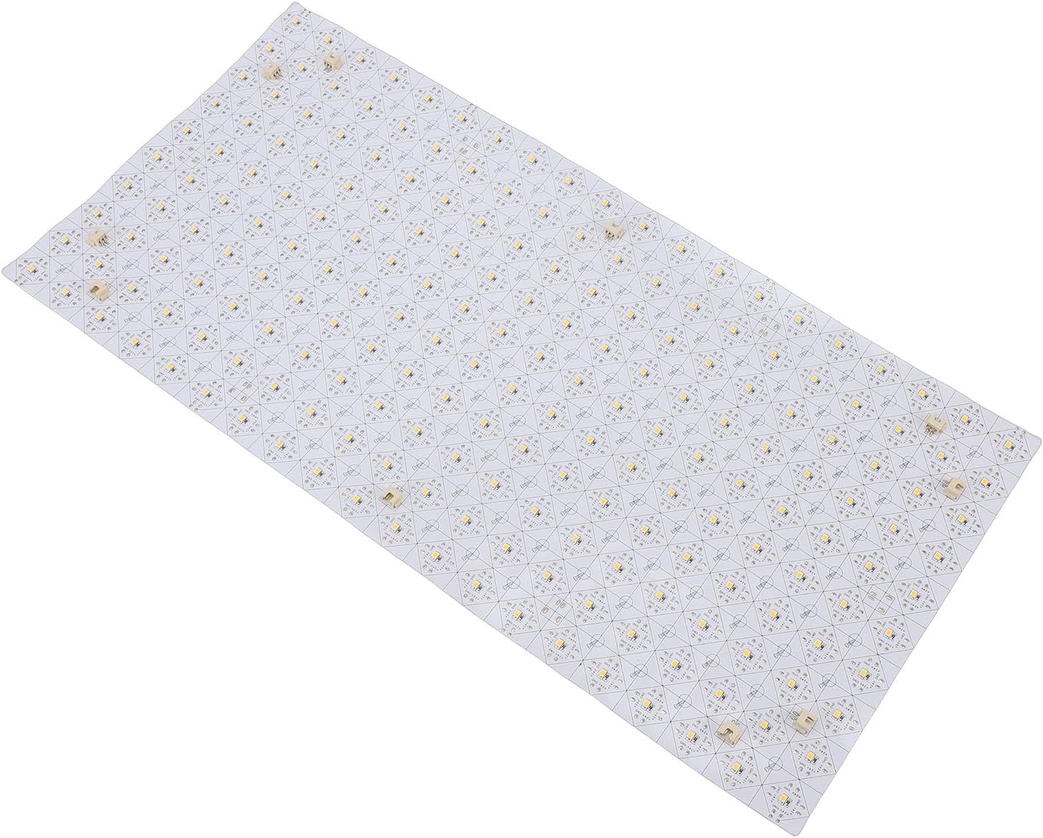 200 LEDs Flexible LED Sheet, 20W Dimmable Backlighting Panel, Trimmable LED Panel with Strong Adhesive & Plug Play Connectors, Ideal for Wall, Ceiling & Desktop Backlighting