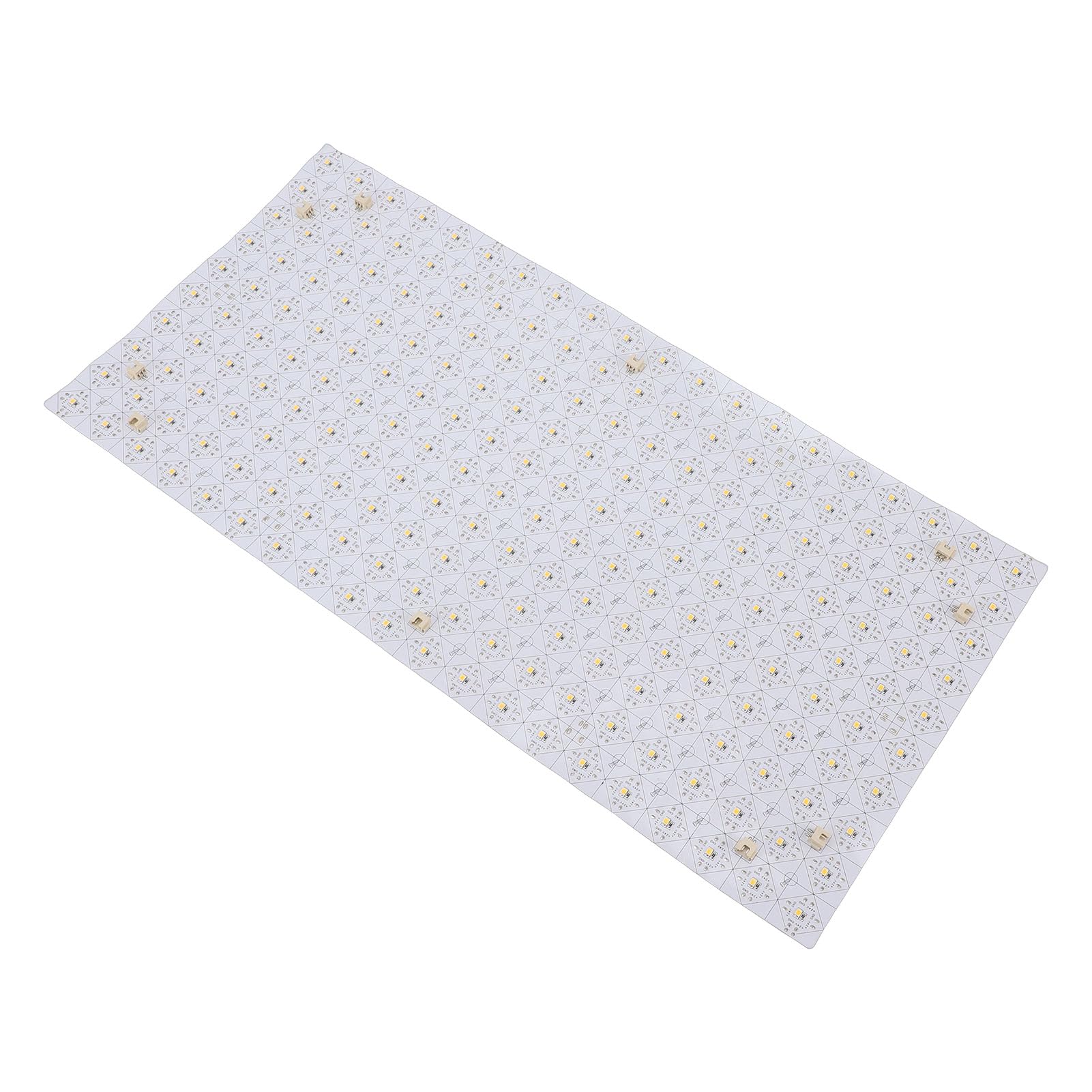 Buachois Pannello LED flessibile dimmerabile 20W 200LEDs 4000K bianco caldo, striscia luminosa tagliabile in FPC per illuminazione retroilluminazione pareti soffitti