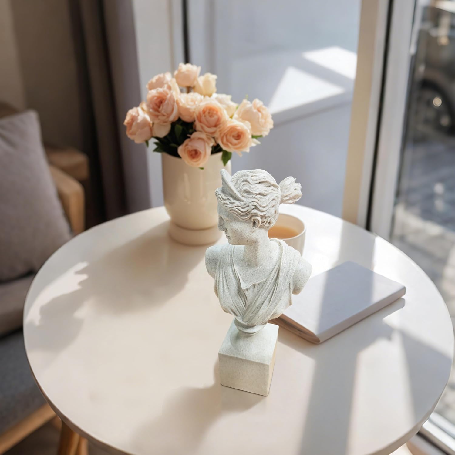 The Diana of Versailles Bust Statue, Modern Classic Home Decor