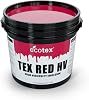 Ecotex Tex Red HV Emulsion (Gallon - 128oz.) - High Viscosity Pre-Sensitized Screen Printing Emulsion, for Plastisol and UV Inks, Silk Screens, Textiles, and Fabric - Screen Printing Supplies
