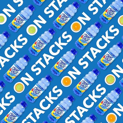 Paquete de 12 botellas de agua de frutas transparentes de 20 onzas sin gas (Berry Delight)