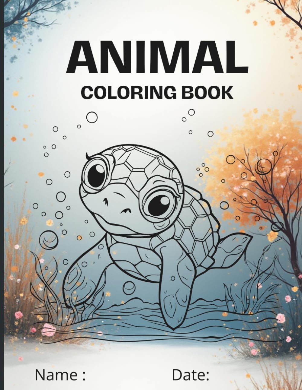 Animal Coloring Book – A Creative Escape for Little Artists!