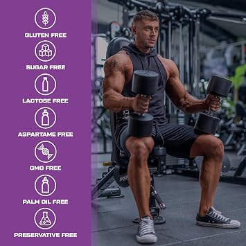 Scitec Nutrition EAA Xpress – Full Spectrum Essential Amino Acids – 3400mg BCAA, 7160mg EAA – Gluten-Free, Sugar-Free, Lactose-Free, 400 g, Peach Ice Tea