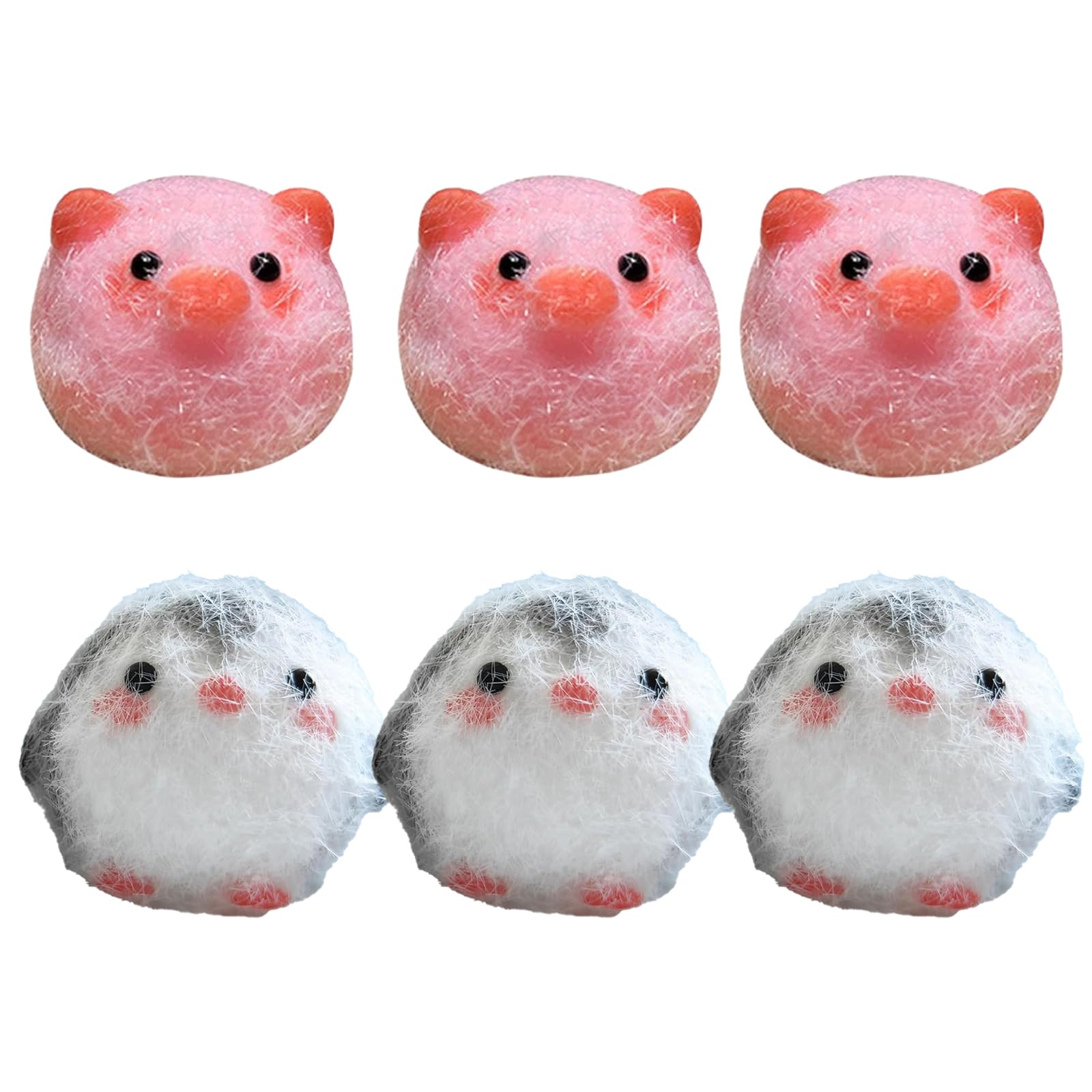Squishy Toy, Taba Squishy, Squishy Biscuit Squishy Fidget Toys Fufu Taba Stress Ball Squeeze Toys Anxiety Relief for Women/Men Stocking Fillers Birthday Gifts163 (Pink(Pig))