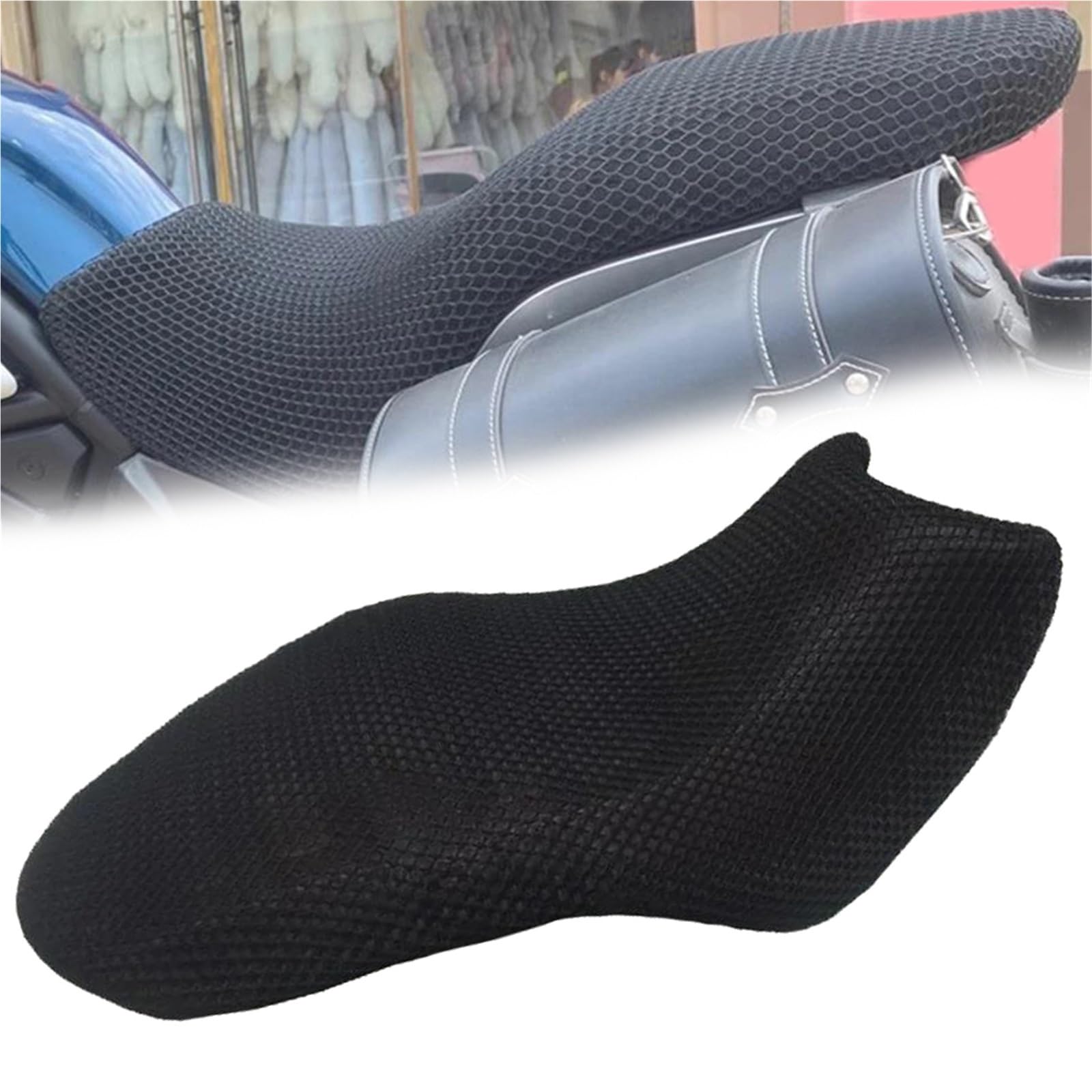 Coussin de siège moto en maille 3D anti transpiration pour CFMOTO 700CL-X