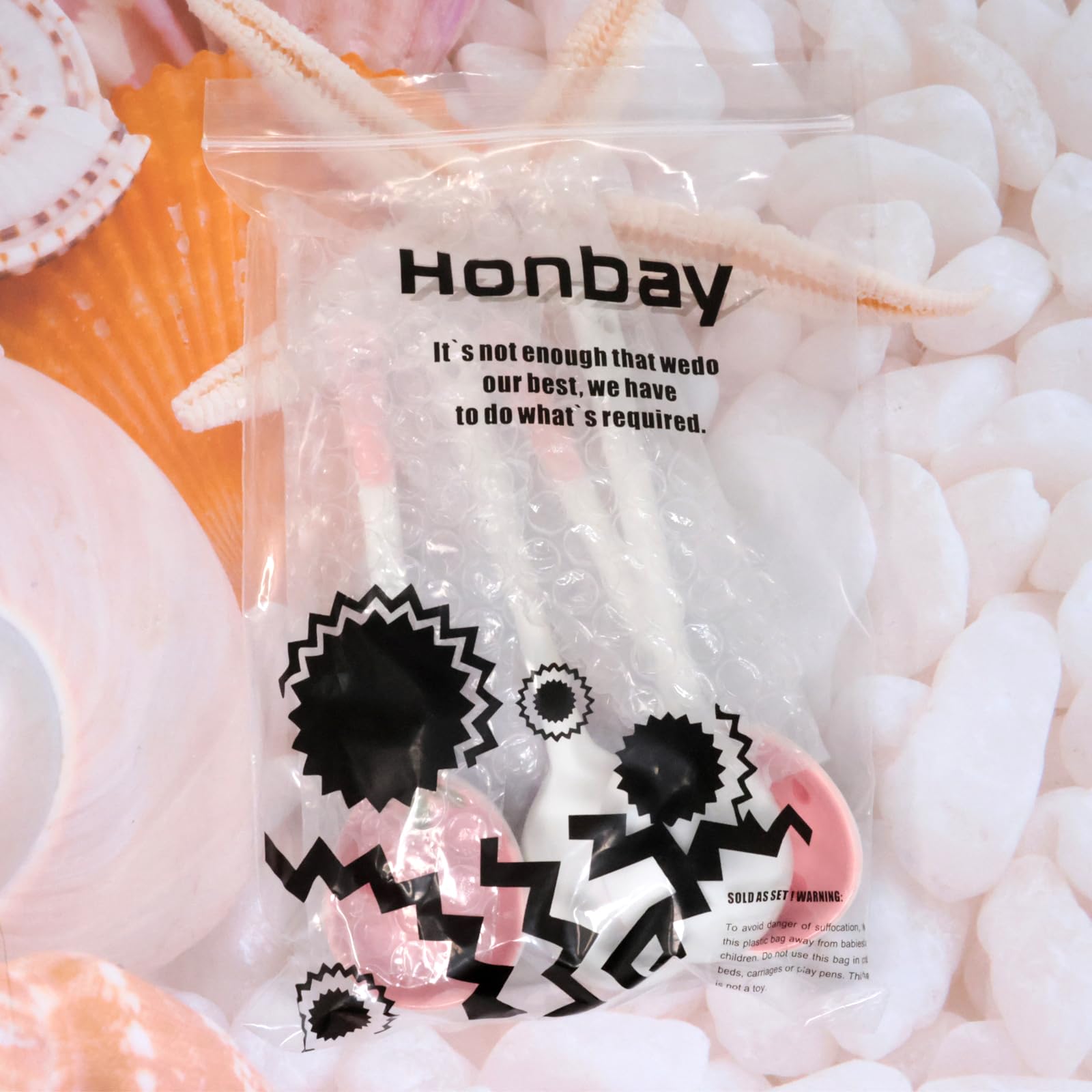 Honbay Suppenlöffel aus Keramik mit langem Griff, Erdbeermuster, Esslöffel, niedlicher Porzellanlöffel für Frühstück, Müsli, Reis, Joghurt, Vorspeisen und Desserts, 4 Stück