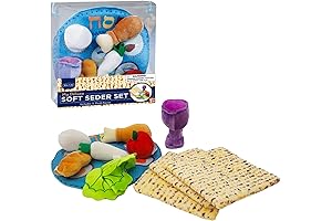 Rite Lite Passover My Deluxe Soft Seder Plate Set: Educational & Fun...