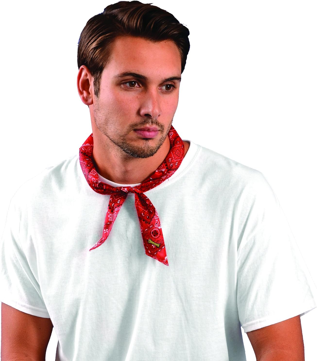 OccuNomix 940-038 MiraCool Cooling Neck Bandana, Red