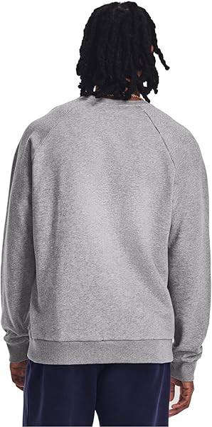 Under Armour Rival Fleece Crew Felpa In Pile, Uomo - 4