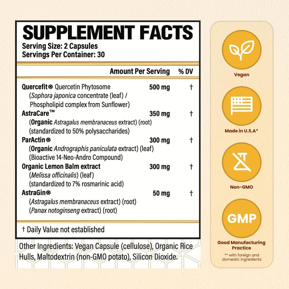 CHOQ Armor - Vegan Capsules - Professional-Grade Immune Defense - 20x Absorption Quercetin Phytosome - Andrographis - Astragalus - Supports Healthy Histamine Levels - Image 6