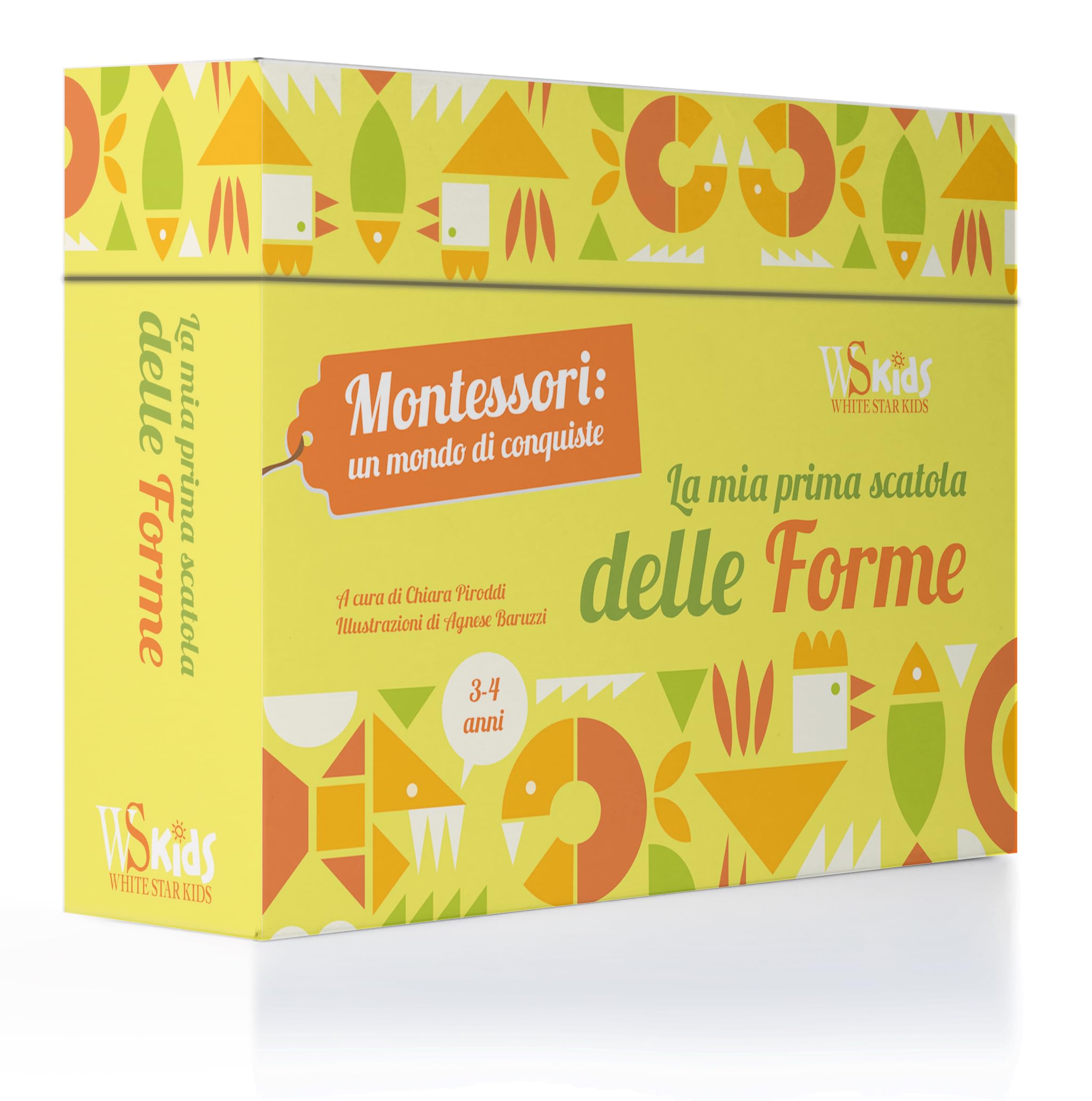 La Mia Prima Scatola Delle Forme. Montessori Un Mondo Di Conquiste. Ediz. A Colori. Con Gadget - 4