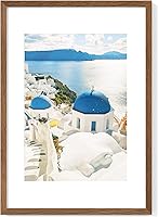 Vista 48 de Axeman Marco para póster de 18 x 24 pulgadas con paspartú para 16 x 20 pulgadas, marco de fotos de madera maciza de roble con vidrio templado, marco