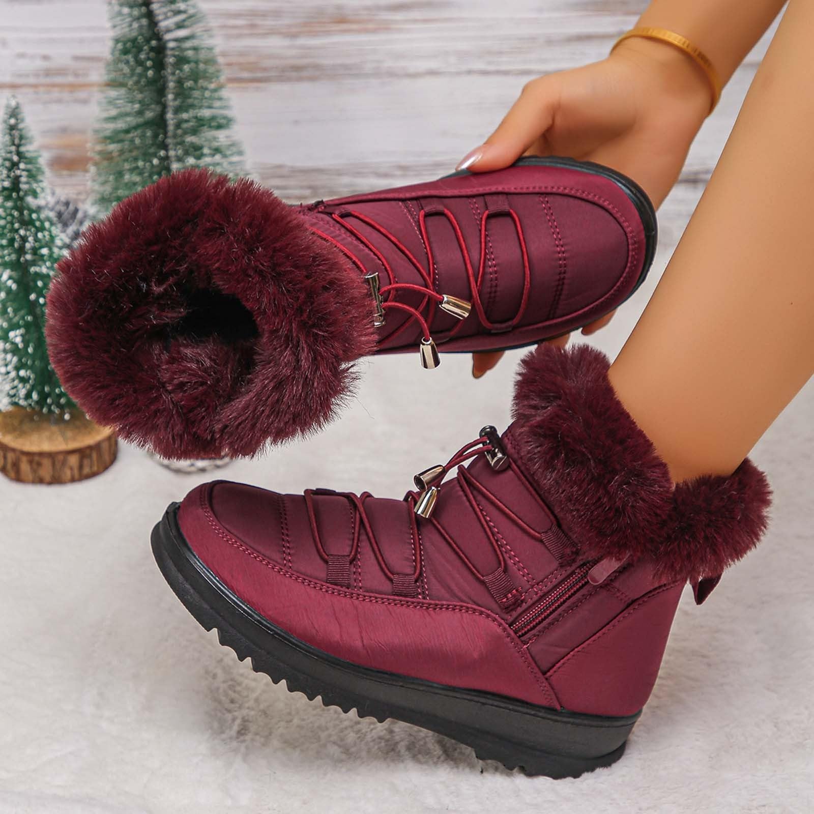 Pantofole Donna Invernali Pantofole Donna Chiuse Ciabatte Con Pelo Babbucce Uomo Casa Memory Foam Pelose Peluche Ragazzo Scarpe Da Calde Comode 42 Personalizzabili Morbide Men Slippers Inverno Per