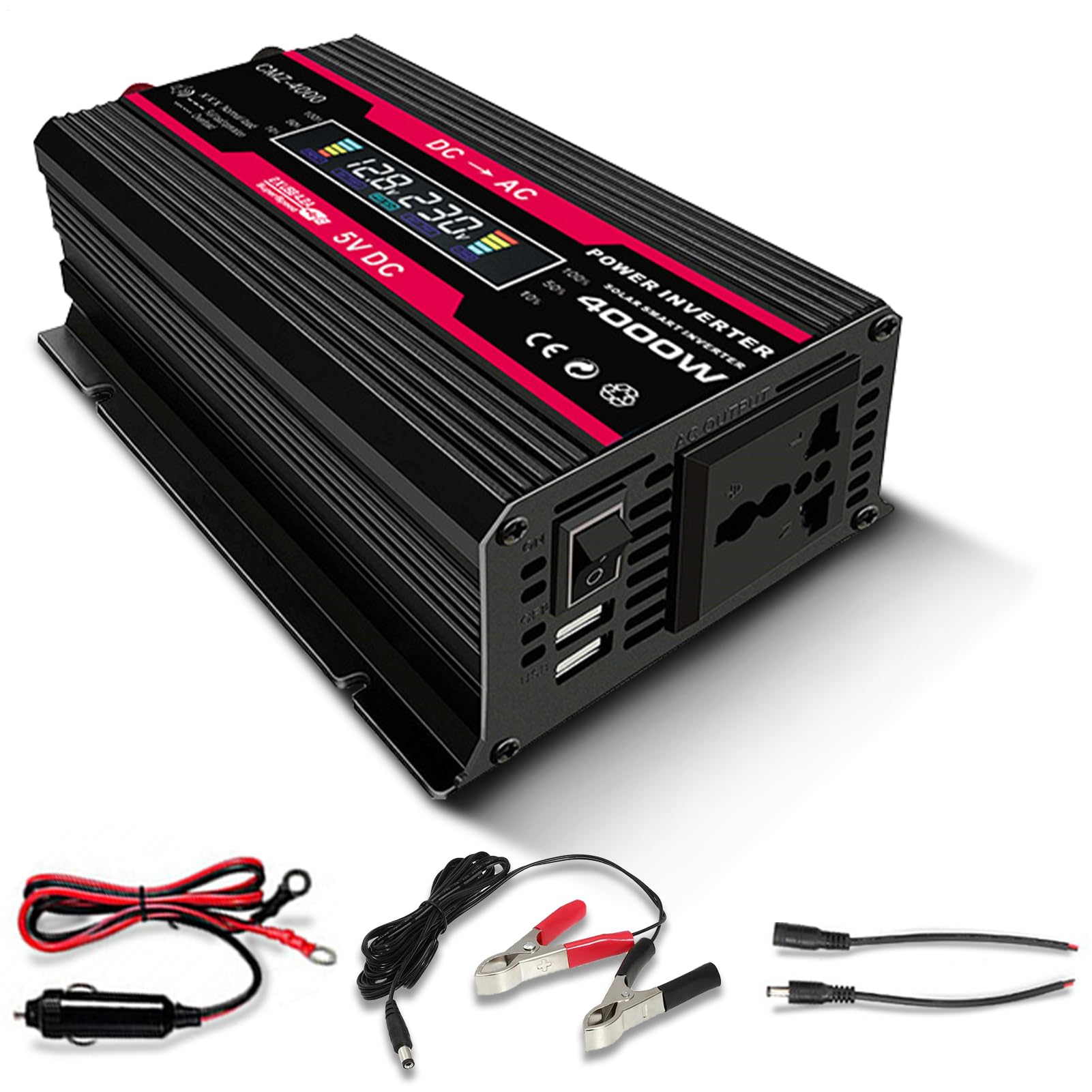 di alimentazione solare – 220 V di uscita AC con generatore