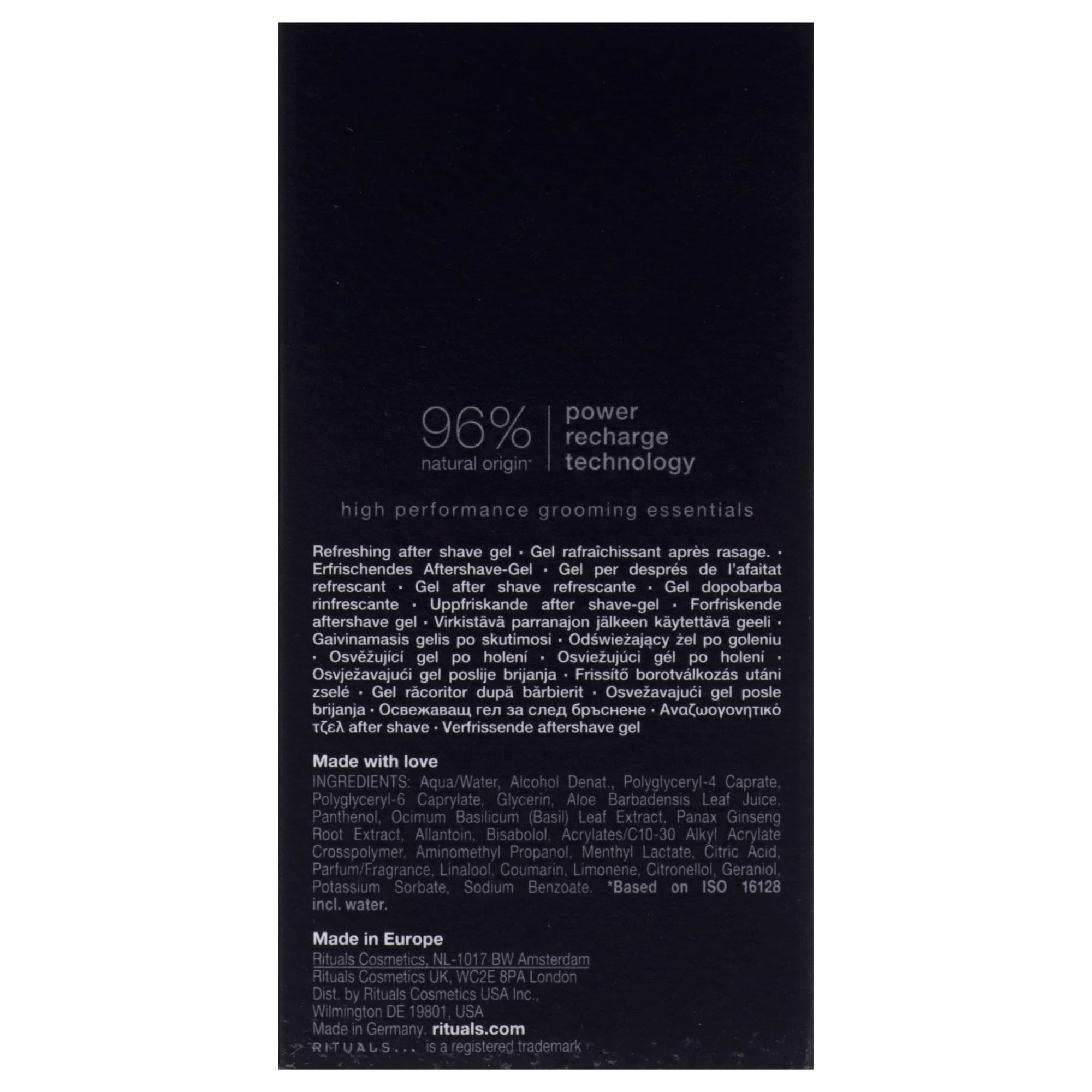 NOVA ENGEL Homme After Shave Refreshing Gel 100 Ml
