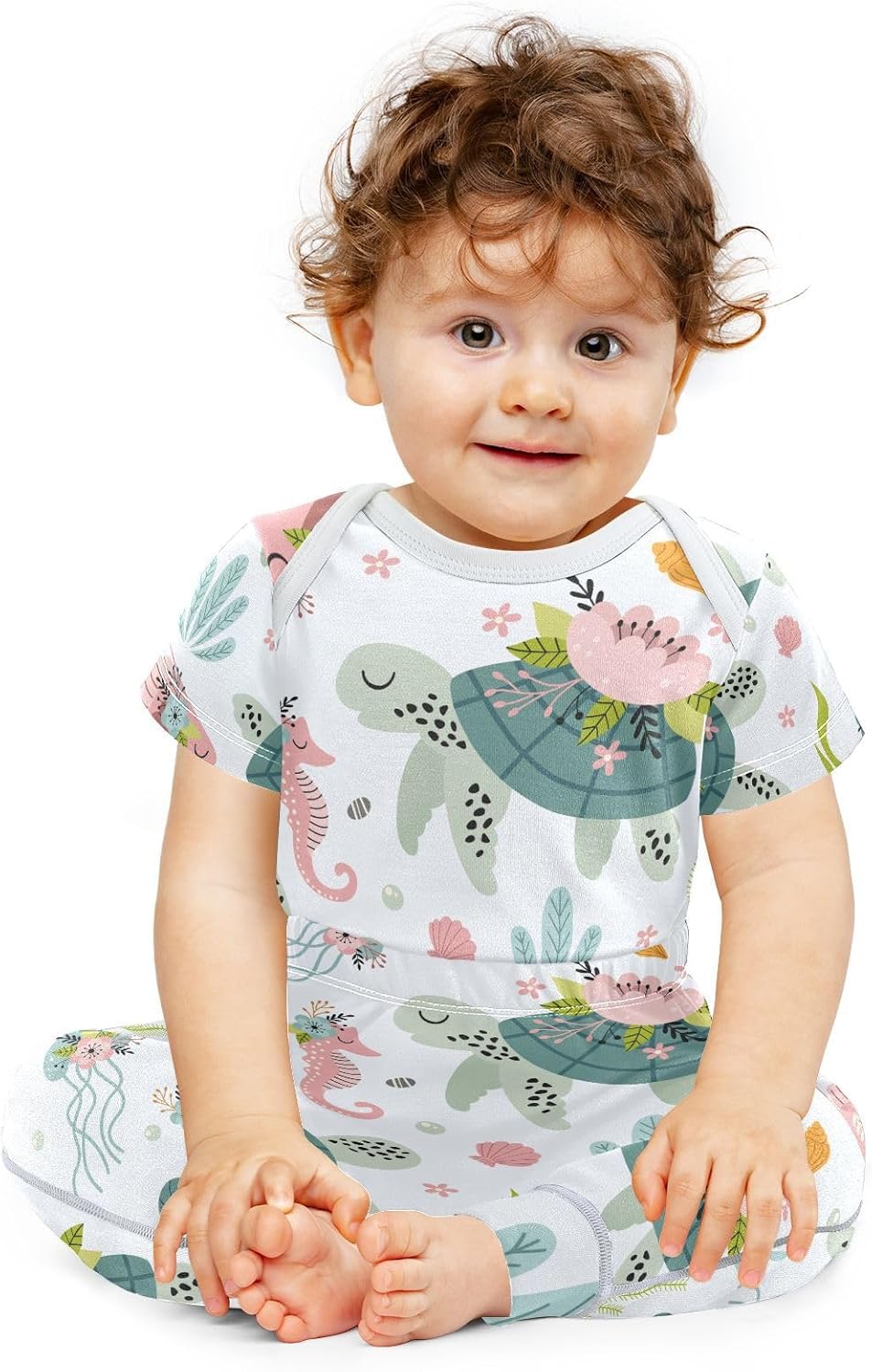 Baby Clothes Set Infant Bodysuits Pants Sets 0-24M For Boys Girls