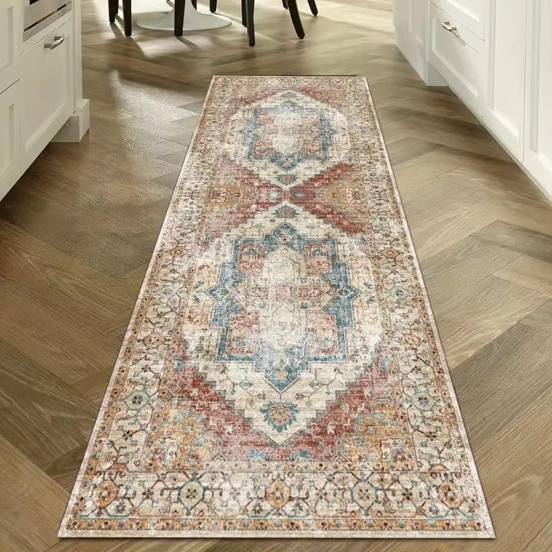 Tapis de couloir lavable antidérapant contre sols glissants