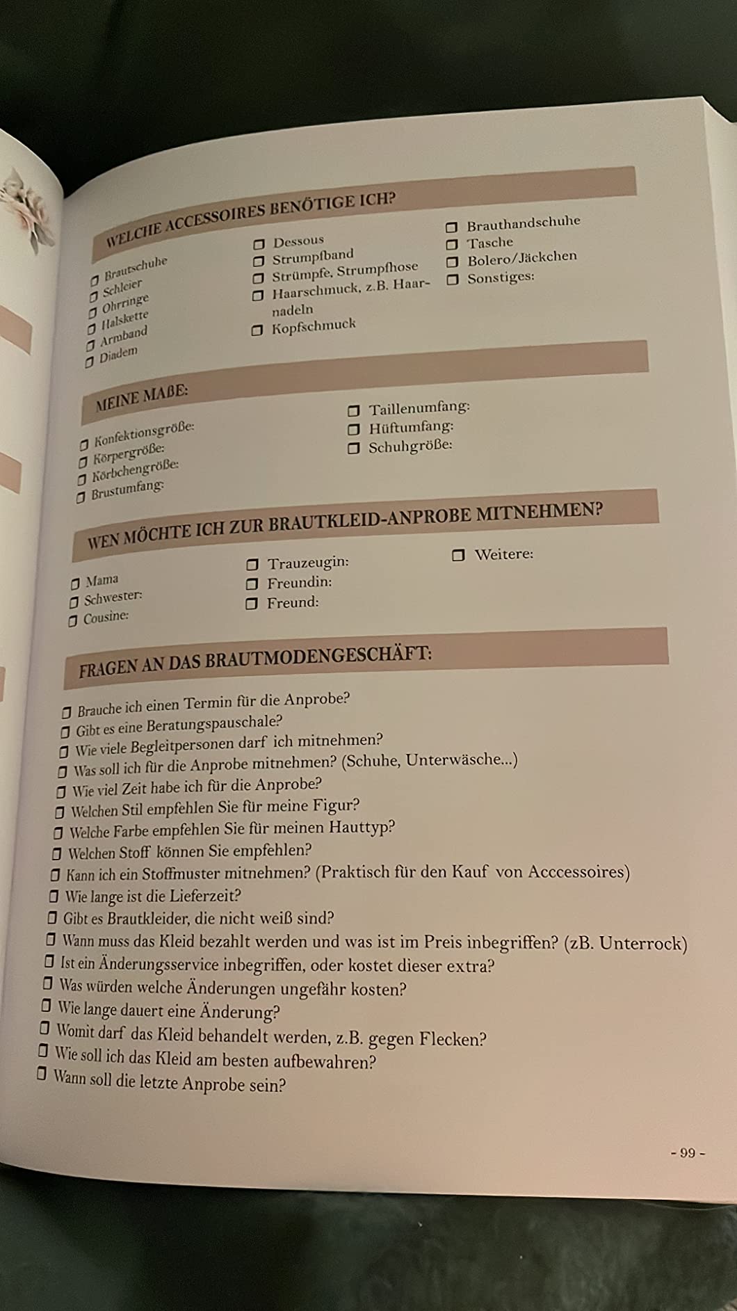 Hochzeitsplaner - Schritt für Schritt ins Eheglück