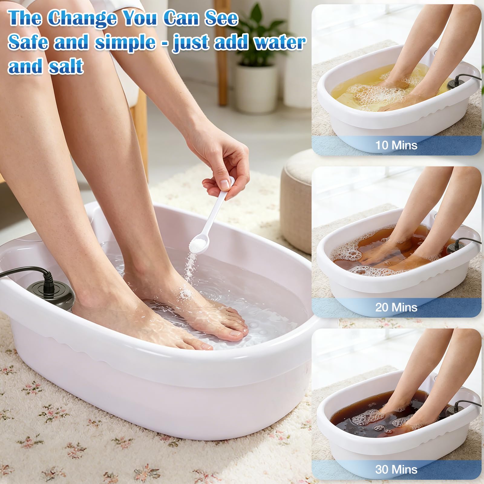 Ionic Detox Foot Bath - Detox Foot Spa, Ionic Foot Bath Detox