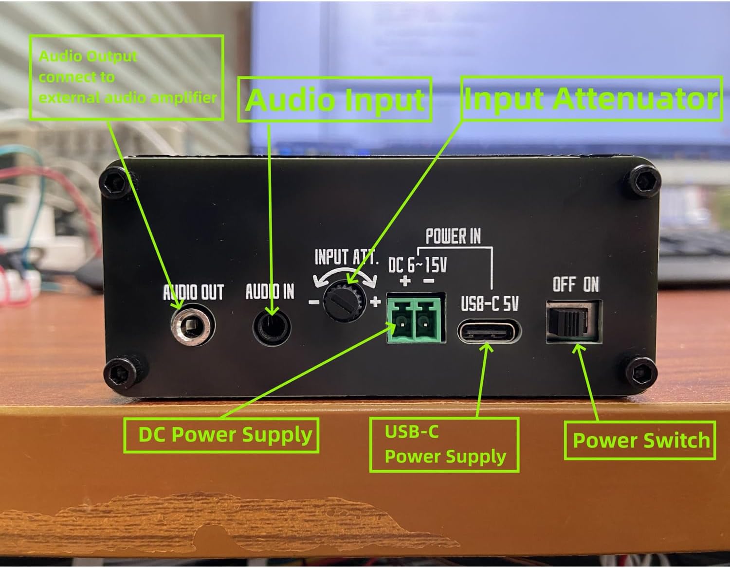 Audio Signals Digital Noise Reducer NR Low Pass Filter LPF for HF Radio Shortave which Without DSP