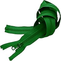 Vista 15 de Cremallera Vislon de 20 pulgadas, separación de plástico moldeado #5 de YKK - Peso medio por cada uno (color seleccionado) (amarillo neón Lite - 803)