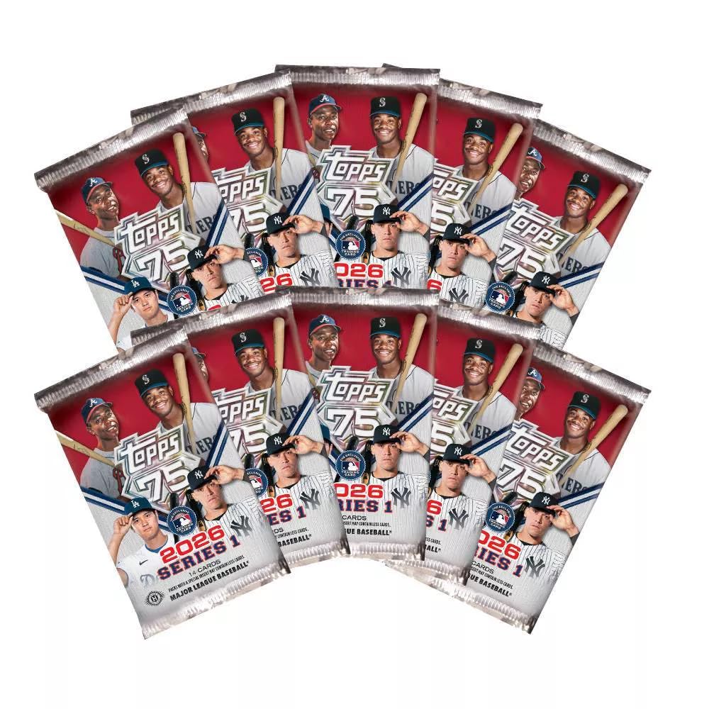 Amazon.com: 2026 Topps MLB Series 1 Baseball Trading Card Super