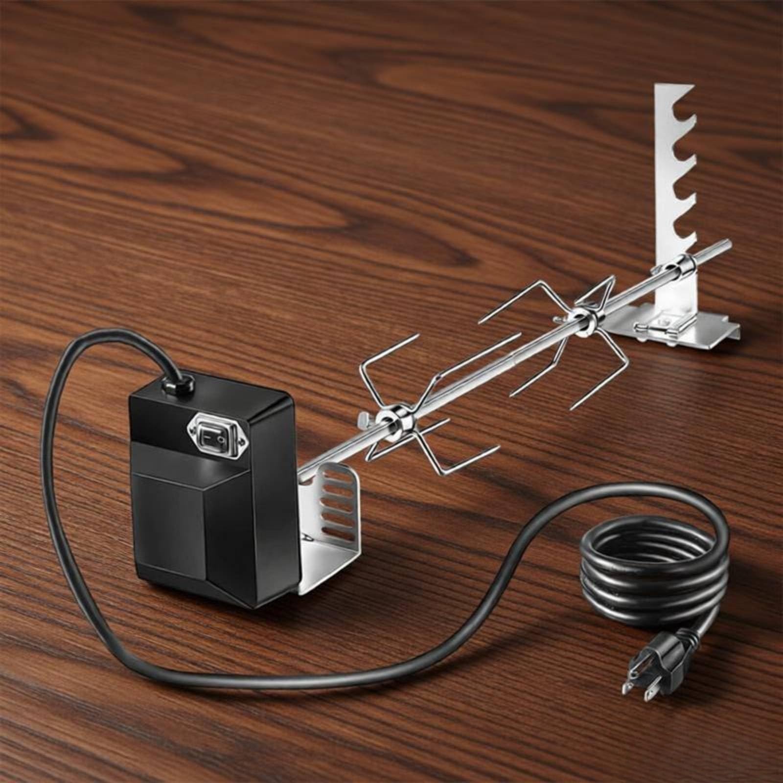 KESOTO Kit Has Giratorio Eléctrico Parrilla Motor Eléctrico Compacto para s, Jardín Trasero