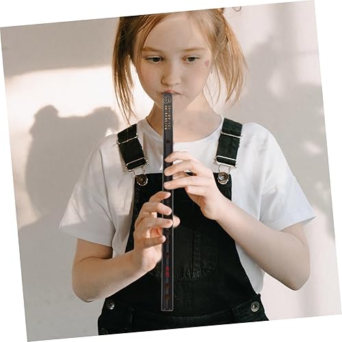 Miniatura 4 de Adulto Tiys Negro Fife Niños Musicales Musicales Para Niños Instrumentos Musicales Flauta Instrumento Musical Flauta Flauta Flauta de práctica