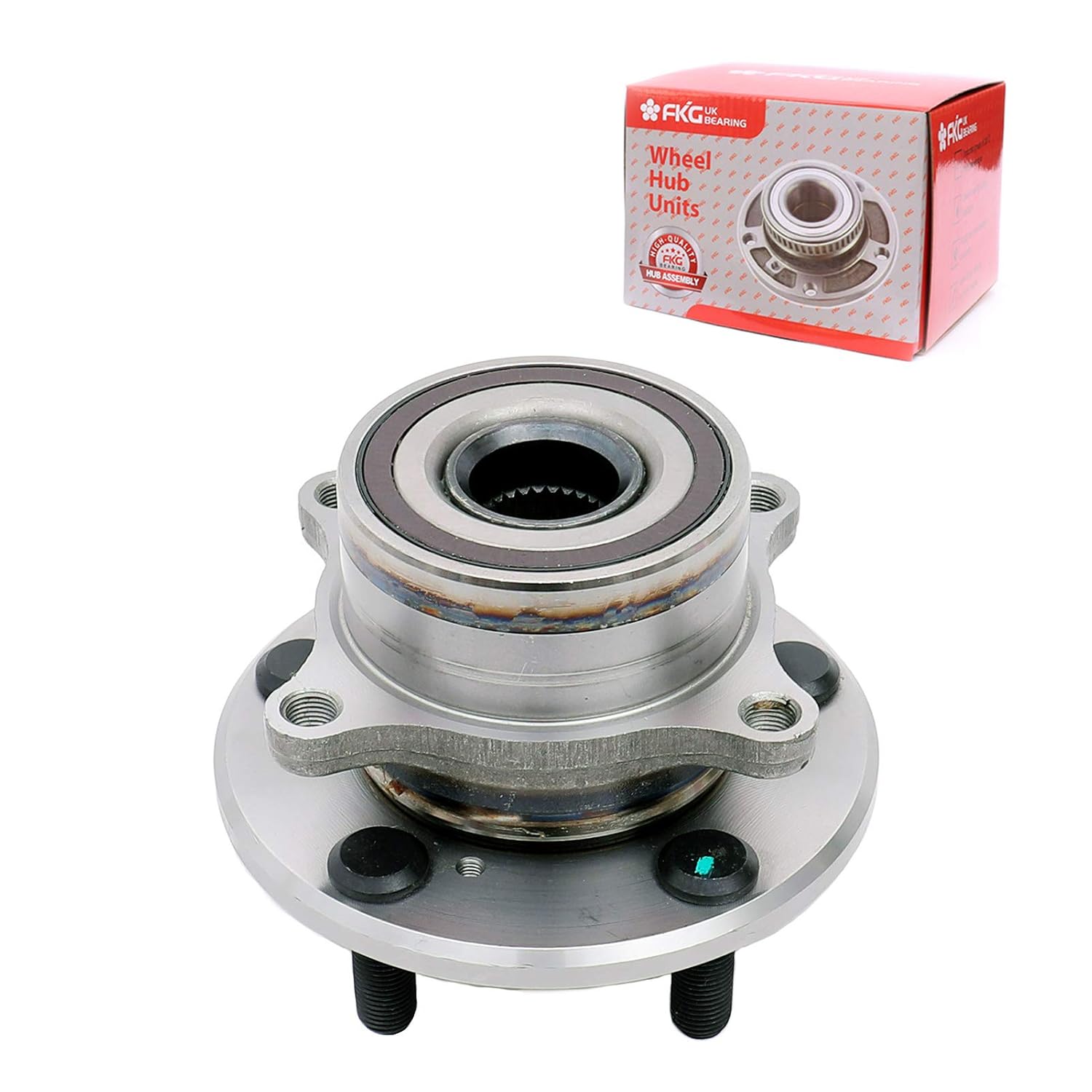 FKG 513267 Front Wheel Bearing Hub Assembly fit for 2007-2013 Acura MDX, 2010-2013 Acura ZDX, 2009-2015 Honda Pilot