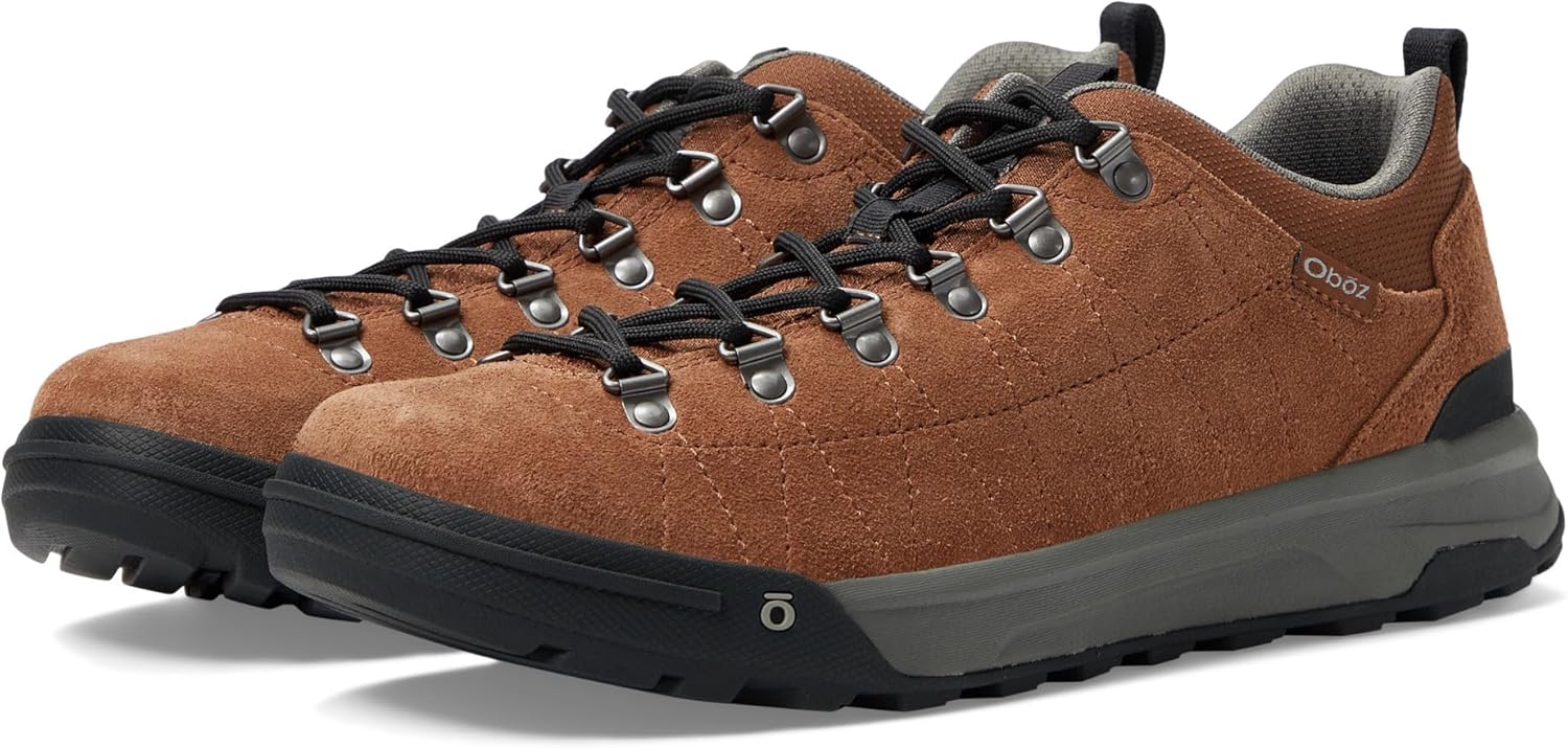 Oboz Men's Beall Low Suede Hiking Shoe - Picture 13 of 36