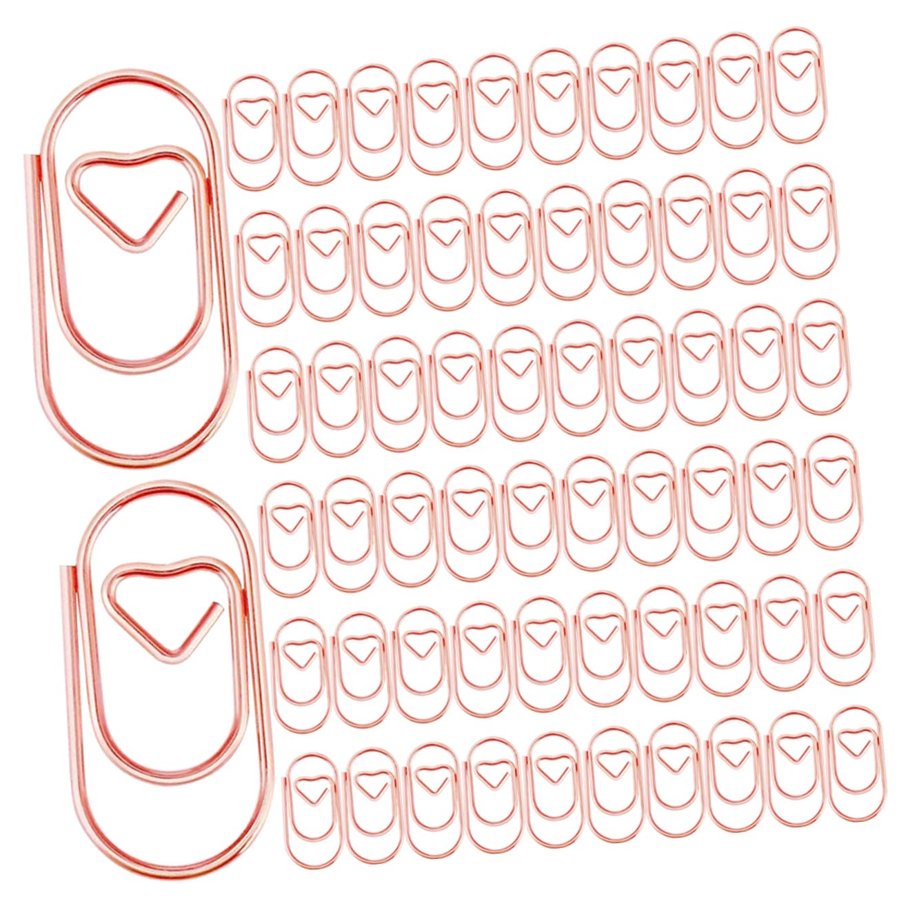 OSALADI 4 Set Graffette Metalliche Clip Per Documenti E Creative Per Ufficio E Scuola Per Note E Foto Confezione 200 Pezzi * 4