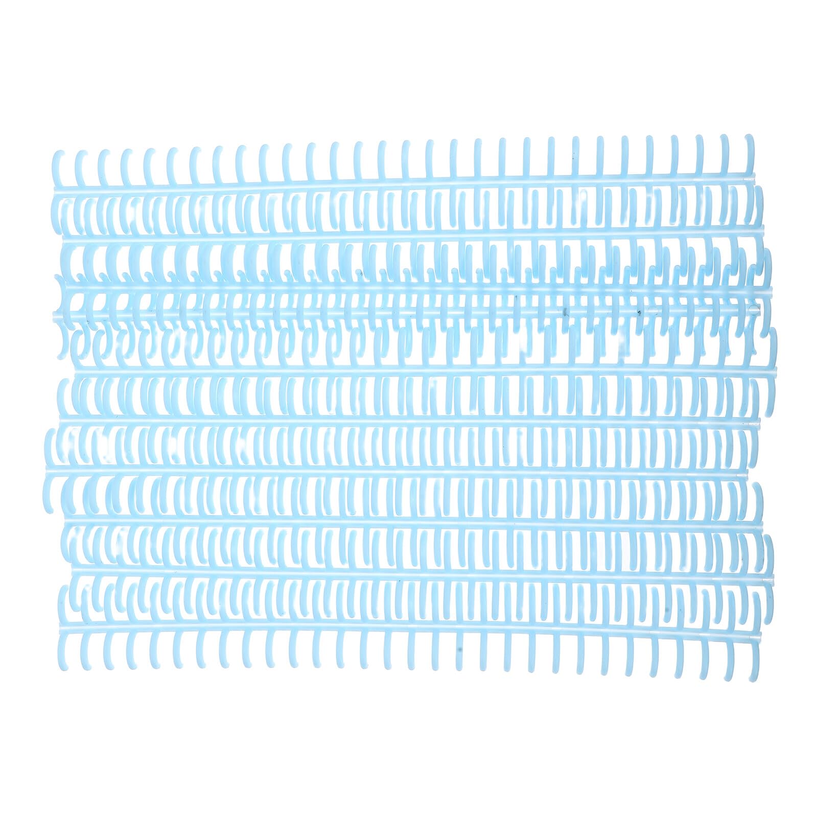 ifundom 10pcs Binding Spines Loose Leaf Rings for School Binding Supplies File Making Supplies Plastic Combs for Spiral Book Binder Coils