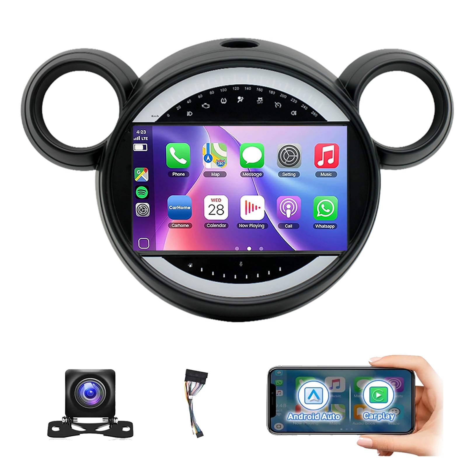 Amazon.com: Car Radio Stereo for Mini Cooper Countryman R61 R62