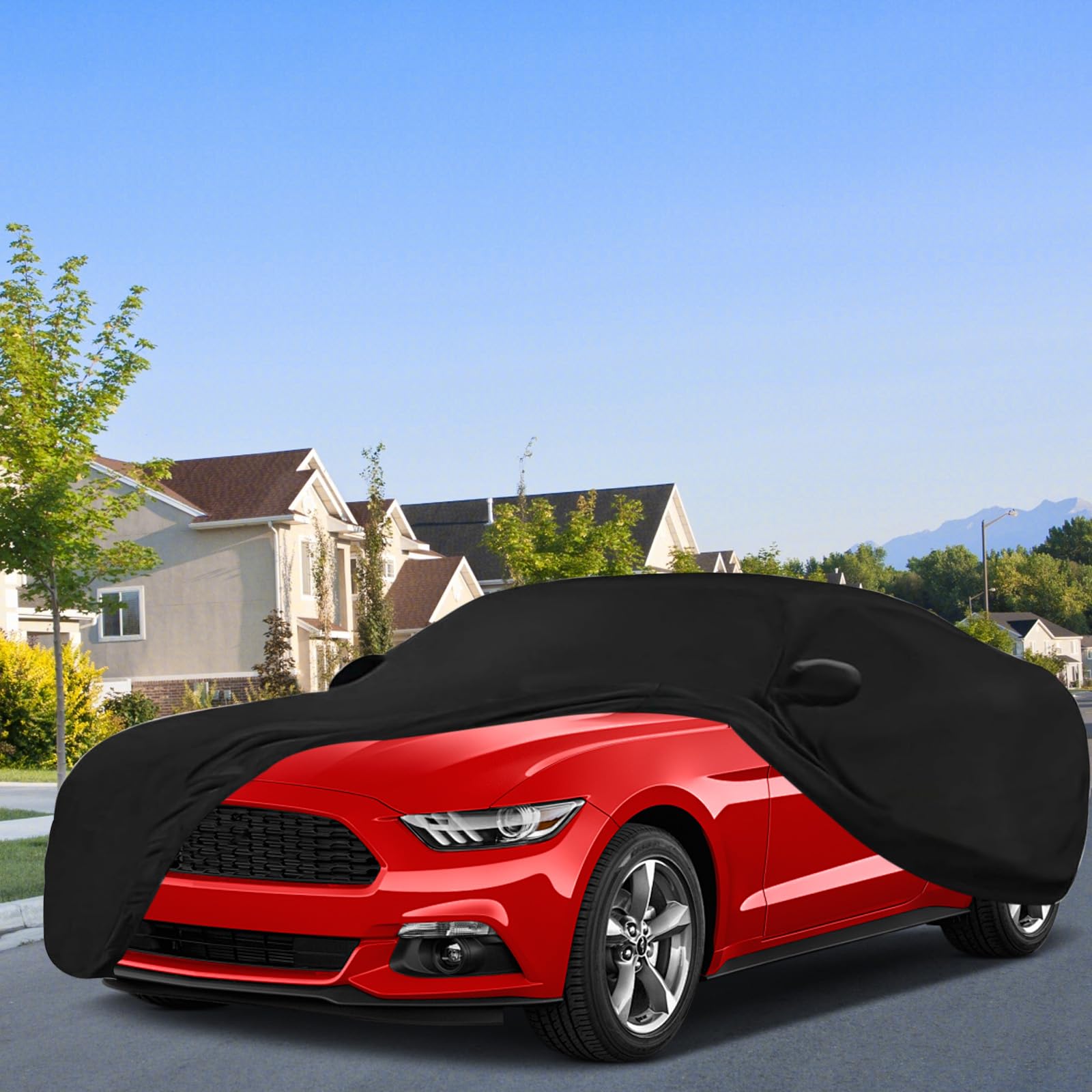 Pokrowiec samochodowy Ford Mustang 2005-2024 rozciągliwy oddychający ochrona przed kurzem