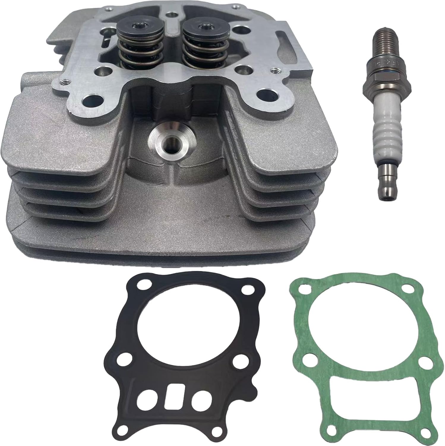 Compatible with Honda ATV TRX350 Rancher Cylinder Piston Top End Rebuild Kit, 78.5mm, Compatible with 2000-2006 TRX350FA TRX350FM TRX350TE TRX350TM (TRX350 cylinder head)