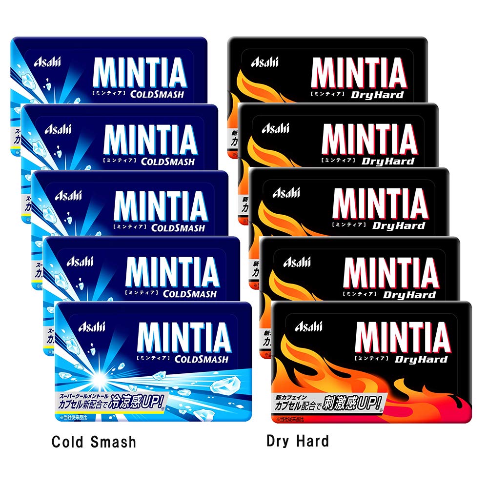 Amazon.com : Mintia Assortment 0.2oz 2Types × 5pcs Japanese Tablet